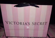 Victorias Secret Medium Glossy Paper Shopping Gift Bags - Pink Stripe New 3 