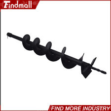 Findmall 4 6 8 10 12 Earth Auger Drill Bits Fit For Post Fence Hole Digger
