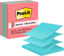 Post-it Pop-up Notes 3x3 In 5 Pads Assorted Colors 3301-5an