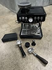 Breville Bes870bsxl Coffee Espresso Machine - Blacksilver Parts Or Repair