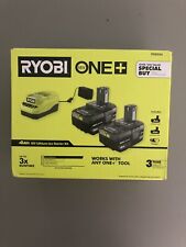 Ryobi One 18v Lithium-ion 4.0 Ah Battery And Charger Kit Todo Nuevo New