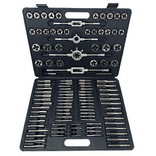 Segomo Tools 110 Piece Hardened Alloy Steel Sae Tap And Die Threading Tool Set