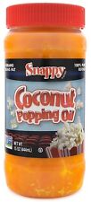Snappy Pure Colored Coconut Popping Oil Delicious Flavor Buttery 15 Ounce