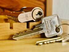 Abus High Security Half Euro Profile Lock W 2 Keys Locksport Locksmith German