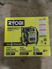 Ryobi Ryi4022vnm 4000 Starting Watts 3400 Running Watts Inverter Generator Gas