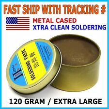 120 Gram Quality Metal Cased Rosin Soldering Flux Paste Solder Welding Grease
