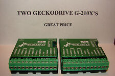 Two Cnc Geckodrive G-210xs3 Yr Warranty Stepp Motor Driver Router Mill Plasma