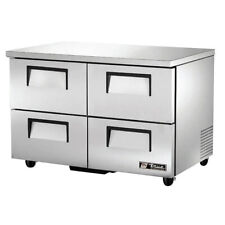 True Tuc-48d-4-hc 48 Undercounter Refrigerator W 2 Sections 4 Drawers 12 ...