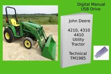 John Deere 4210 4310 4410 Compact Utility Tractor Technical Manual See Desc.