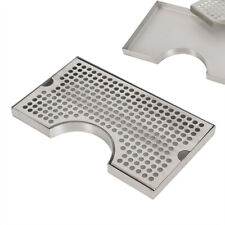 Polished Drip Tray Removable Kegerator Tap Draft Beer Drip Tray Stainless Steel