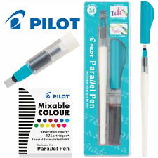 Pilot Parallel Calligraphy Pen 4.5mm Nib - Free Pack Of 12 Assorted Cartridges