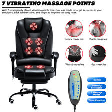 Executive Gaming Chair Massage Reclining Swivel Office Chair Desk Computer 
