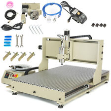 Usb Cnc6090 Router 4axis Engraver Wood Drilling Milling Machine 2200wcontroller