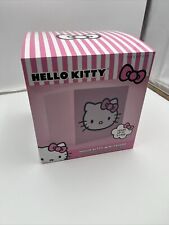 Hello Kitty Pink Mini Fridge 6.7l Single Door 9 Can Thermoelectric Cooler-new