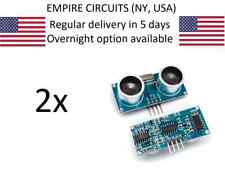 2x Ultrasonic Module Hc-sr04 Distance Measuring Transducer Sensor For Arduino Us