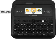 Brother - P-touch Pt-d610bt Wireless Label Printer - Black