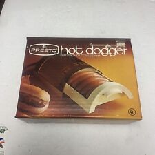 Vintage Presto Hot Dogger Electric Hot Dog Cooker Model 01 Hotd1 Brand New