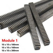 1 Mod Steel Gear Rack Pinion Rack For Motor Rc Model Cnc Diy Long 100160300mm
