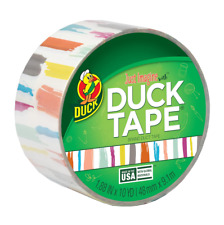  Printed Duct Tape Brand Brushed Paint Stripes 1.88 Inch X 10 Yards