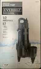 Everbilt Hdrsw50 12hp Submersible Sewage Ejector Pump New In Box