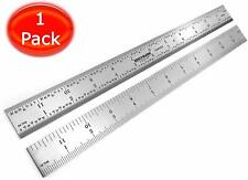 Benchmark Tools 12 4r Rigid Machinist Ruler Grads Brushed Stainless Steel