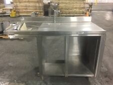 58-inch Stainless Stand Table Cabinet W Water Spout Sink - Need This Sold -offer