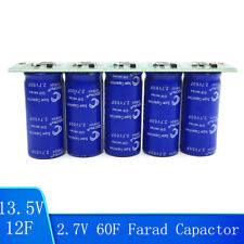 1set 13.5v 12f Single Row Farad Capacitor Super Capacitor 2.7v 60f Automotive
