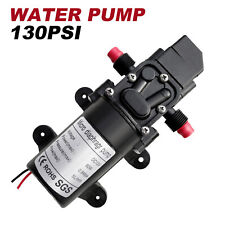 12v Water Pump 130psi Self Priming Pump Diaphragm High Pressure Home Auto Switch