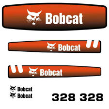 Bobcat 328 Decal Sticker Kit Aftermarket Repro Decals For 328 Uv Laminated