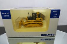 Universal Komatsu 150 Scale D61ex Crawler Dozer Tracked Tractor Ex-nm In Box