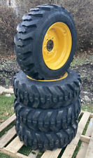 4 New 10-16.5 Tires Rimswheels For New Holland Ls140 Ls150lx465lx485-10x16.5