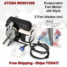 Atosa W0301039 Evaporator Fan Motor Old Style Fan Blades Ships Today