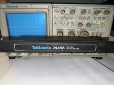 Tektronix Oscilloscope 2445a 150mhz Powers On With Owners Manual