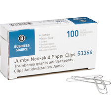 Jumbo Nonskid Paper Clips Silver Bsn53366 100 Pack - 1 Pack
