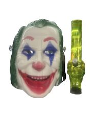 Premium Hookah Gas Mask With Bong Joker Clown Design