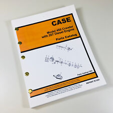 Case 450 Crawler Dozer W207 Engine Parts Manual Catalog Assembly Bulldozer