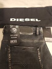 Nwt Diesel Mens Black Tapered Size 38x32