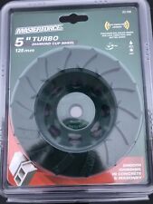 Masterforce 5 Turbo Diamond Cup Wheel 252-4184