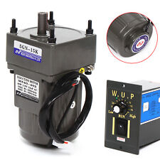 40w Ac Gear Motor 110v Electric Motor Variable Speed Controller 115 90 Rpmmin
