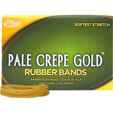 Alliance Pale Crepe Gold Rubber Bands Size 33 3-12 X 18 1lb Box Bx - All20