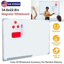 Magnetic Whiteboard Dry Erase White Board Wall Hanging Board  34.6 X 22.8
