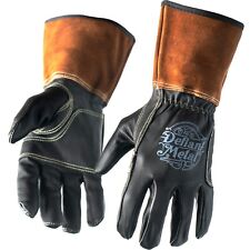 Defiant Metal Tig Welding Gloves - Premium Goatskin Leather
