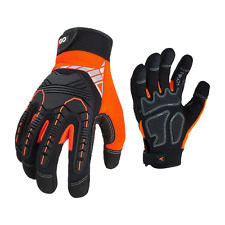 Vgo 1 Pair Heavy Duty Work Glovesmechanic Gloves Impact-absorb Sl8849ip