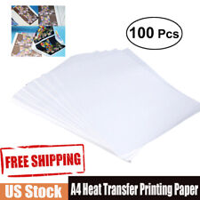 100pcs Heat Transfer Printing Paper A4 Sublimation Transfer Paper