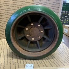 13-12x6x10-12 Forklift New Green Poly Monothane Presson Tire With Used Rim