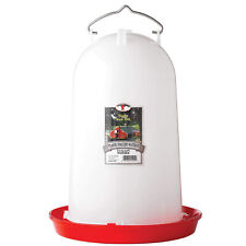 Little Giant 3-gallon Heavy-duty Plastic Gravity Fed Poultry Waterer Used