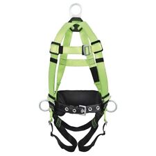 Fall Protection Full Body Safety Harness With Positioning Belt Padded Lumbar...
