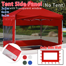 Waterproof Sunshade Canopy Sidewall Carport Garage Enclosure Shelter Tent Party