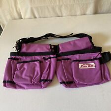 2-pouch 10-pocket Adjustable Tool Belt Pink