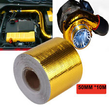Wrap Tape 2x33 Car 1200f Continuous Gold Reflective Heat Shield Self Adhesive